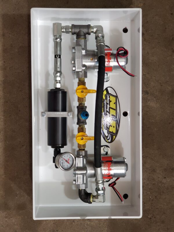 double pump fuel pump set up