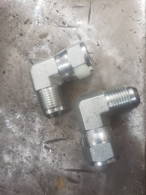 90 degree tranny 10an fittings