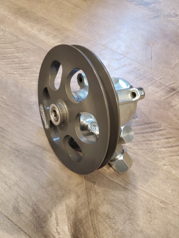 Speedway Steel Power Steering Pump