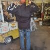 Black Fire Safety suit/coat - Image 2