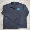 mens soft shell jacket "blue"