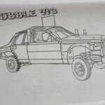Demolition Derby Car Coloring Book – NLR Derby Parts