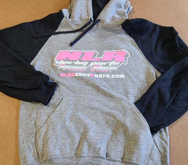 BLACK/GRAY SWEATSHIRT "PINK" NLR LOGO