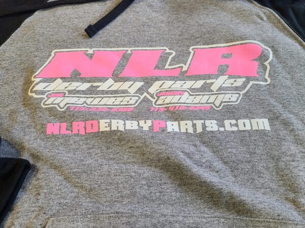 BLACK/GRAY SWEATSHIRT "PINK" NLR LOGO - Image 2