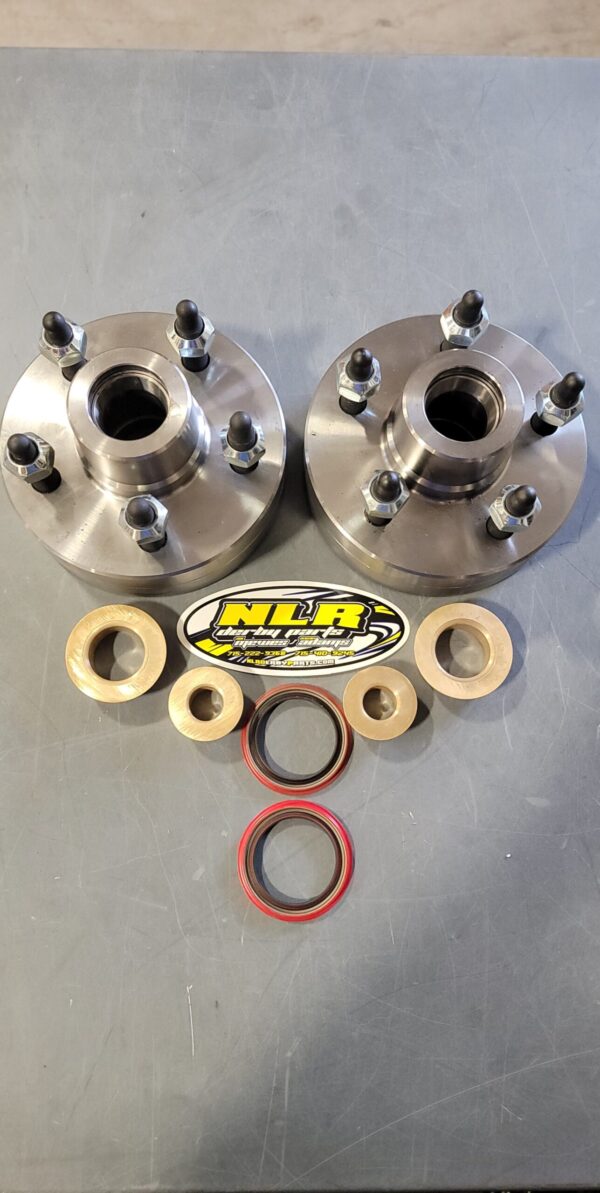 5 X 5 , GM billet hubs (with bronze bearings) kit