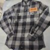 Leather Patch Flannel