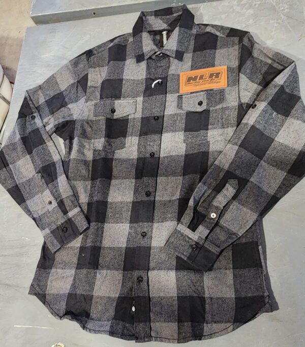 Leather Patch Flannel