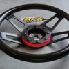 GT STEERING WHEEL WITH COLORED SPACER INSERT - Image 9
