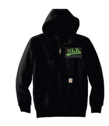CARHARTT RAIN DEFENDER HOODIE - BLACK
