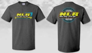 "NEON YELLOW / ORANGE / TURQUOISE NLR LOGO" T-SHIRT